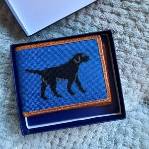 Smathers and Branson Black Lab Preppy Wallet